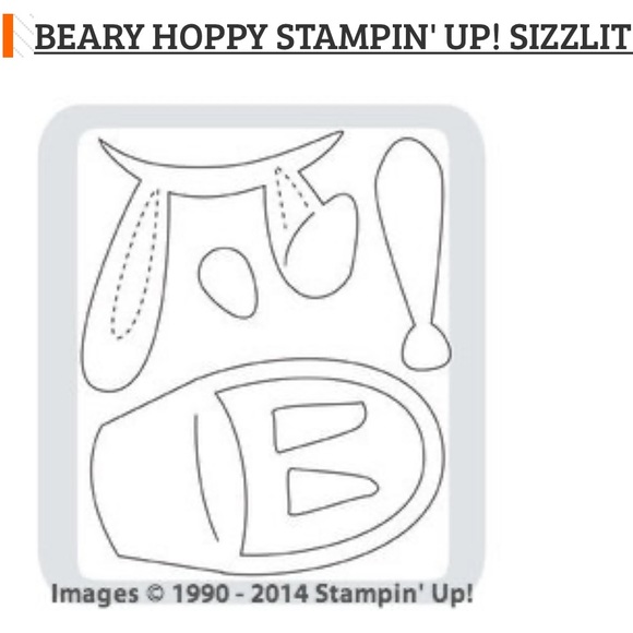 Build A Bear Workshop Dies, Sizzix & Sizzlets made for Stampin’ Up! - Picture 4 of 5